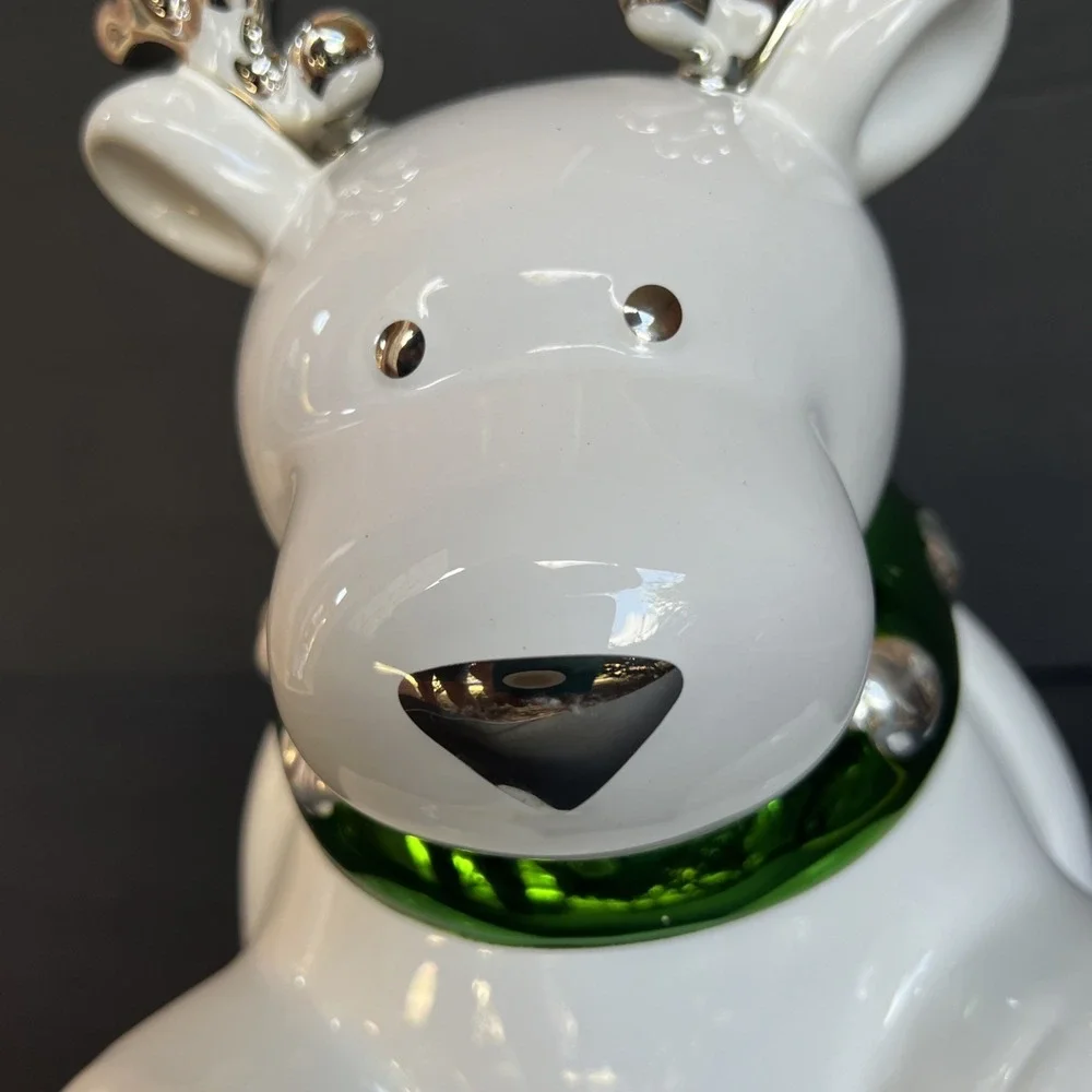 Bath & Body Works Harry Slatkin Jingles Reindeer Candle 2009 Balsam NEVER LIT